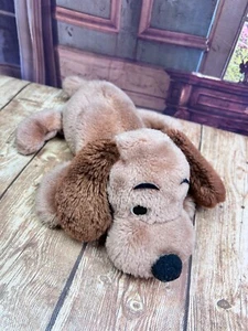 Dakin Bean Floppy Puppy Tan with brown ears - Picture 1 of 9