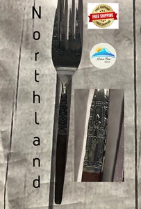 Oneida Northland Stainless Japan Glossy Wood Handle Meat Fork Napa Valley - Picture 1 of 3