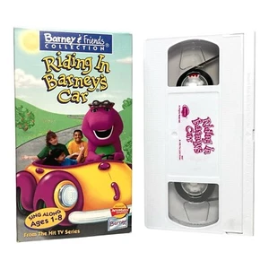 Riding in Barney's Car VHS Tape Barney & Friends Collection 10 Songs Free Ship - Picture 1 of 12