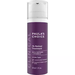 Paula'S Choice CLINICAL 1% Retinol Treatment Cream with Peptides, Vitamin C - Picture 1 of 12