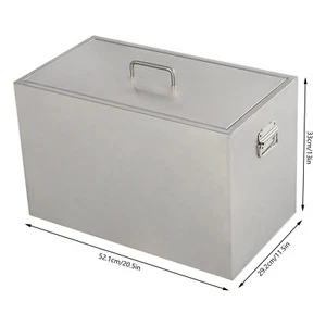 Canner bagno acqua bollente acciaio inox piano cottura pentola porta lattine 50L - Foto 1 di 10
