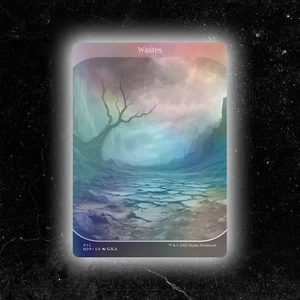 FOIL - Wastes - Custom Magic: The Gathering Karte - Hochwertig - Bild 1 von 6