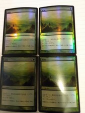 MTG magic the gathering Worldwake foil japanese explore x4 playset LP