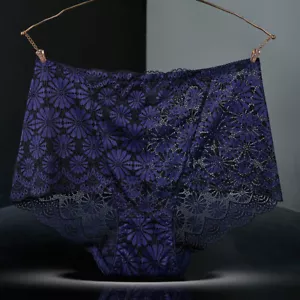 Womens Sexy High Waist Lace Panties Knickers Lingerie Underwear G-string Briefs - Picture 1 of 32