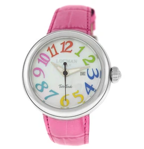 New Locman Tutto Tondo Ladies MOP Steel Ref. 360 Quartz 40MM Watch - Picture 1 of 10