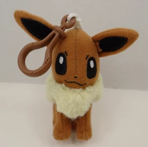 Tomy Pokemon Eevee Plush Key Clip On 3" 2016 - Picture 1 of 5