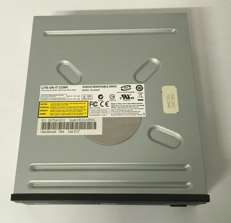 Masterizzatore DVD LITE-ON - Immagine 1 di 2