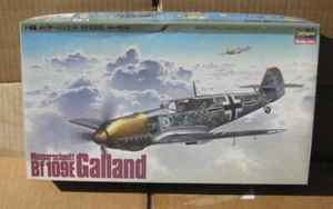 Hasegawa 1:48 Messerschmitt Bf109E 'Galland' WWII German Fighter Detailliert OOP - Bild 1 von 10