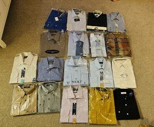 Mens Shirts Bundle Different Collar Sizes - Picture 1 of 17