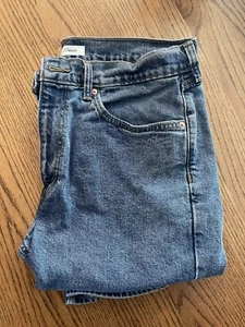 36 x 32 dunkle Waschung Signature by Levi Strauss & Co Herren Straight Fit Jeans - Bild 1 von 6
