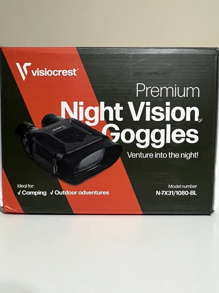 - Visiocrest N-7X31/1080-BL Premium Night Vision Goggles