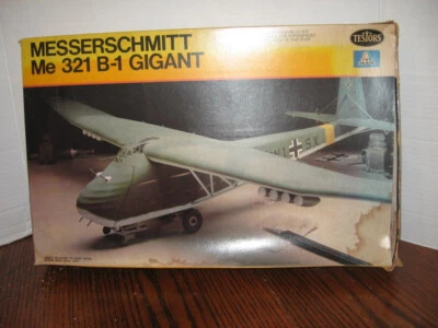 VTG Testors/Italeri 1/72 Messerschmitt Me 321 B-1 Gigant Cargo Glider 865 1979 - Image 1 of 4