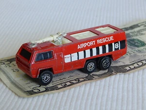 CORGI CHUBB Airport Rescue, Vtg 3" Diecast Metal Toy Fire Truck, Great Britain - Picture 1 of 12
