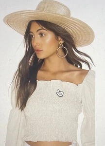 CAPPELLO SOLE JANESSA LEONE ELSA BARCA PAGLIA TAGLIA S NUOVO - Foto 1 di 15