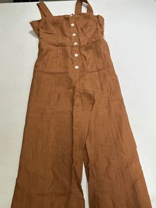 Womens A New Day Brown Overall Jumper Large L NEW - Picture 1 of 5