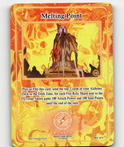 Juego de cartas coleccionables Akora Melting Point Warped Crusaders [1ª edición] - Imagen 1 de 1