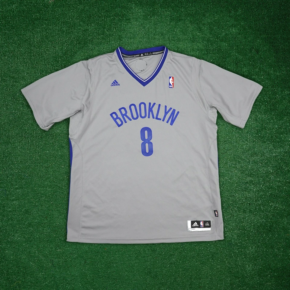 Camiseta deportiva para hombre Deron Williams Adidas Brooklyn Nets Rev 30 gris Pride Swingman Foto 1 de 4