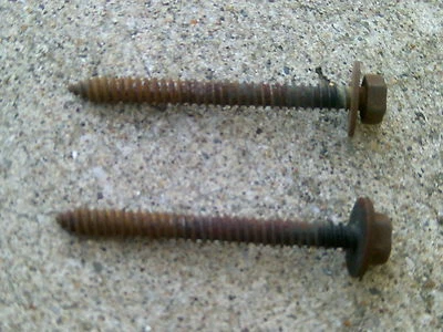 94 Pontiac Grand Prix SE 3.1 Radiator Mounting Bracket Screws / PAIR / 1994 3.1L Foto 1 de 2