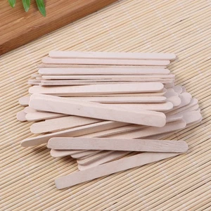 50 piezas palos artesanales de madera de colores naturales para manualidades diseños creativos - Imagen 1 de 12