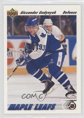 1991-92 Upper Deck Alexander Godynyuk #466 Rookie RC - Image 1 of 2