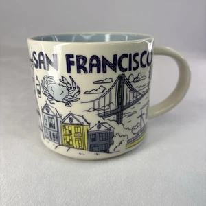 Starbucks Been There Series Mug San Francisco 14oz Coffee Cup 2018 Collector - Picture 1 of 11