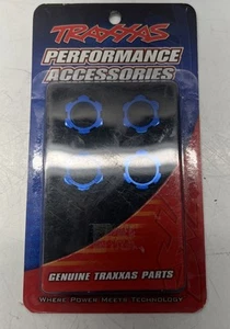 Traxxas 5353 Wheel Nuts Splined BLUE ANODIZED ALUM 17mm new nip - Bild 1 von 2