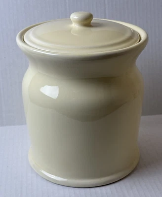 Martha Stewart For Kmart Ceramic Kitchen Canister Cookie Jar Pastel Yellow - Image 1 of 4
