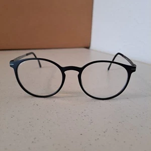 Gafas Silhouette SPX 2906 negras redondas hechas en Austria *SOLO MARCOS R-78 - Imagen 1 de 11