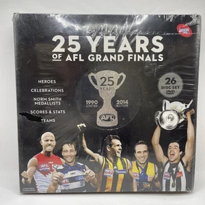 Sealed 25 Years of AFL Grand Finals 1990-2014 Boxed Set 26 DVDs US SHIPPING - Bild 1 von 10