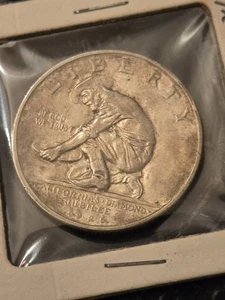 1925 s Toned California Diamond Jubilee Commemorative Silver Half Dollar - Picture 1 of 2