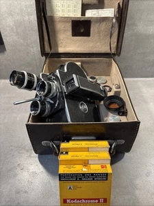 Bolex H16 Reflex - Getestet Läuft! Inkl Switar 25 1.4, Switar 16 1.8 Yvar 75 2.8 - Bild 1 von 20