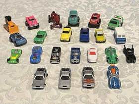 23 Micro Machines Vehicle Lot Hasbro, Mattel, Road Champ, Imperial, Jada & More