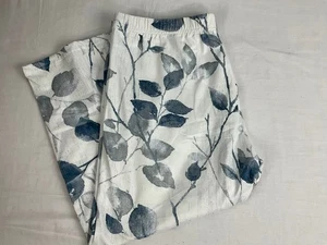 Pantalones de pijama para mujer blanco/azul estampado floral talla XL - Imagen 1 de 3