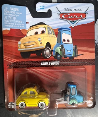 CARS - LUIGI & GUIDO - Mattel Disney Pixar - Immagine 1 di 2