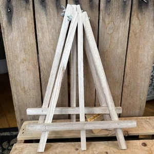 Crafters Wood Easel Set Of Two 11” Tall 9” Wide - Picture 1 of 6