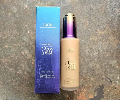 (2) Tarte DEEP SAND Rainforest Of The Sea Water Foundations 1 oz. cada novo na caixa! - Imagem 1 de 4