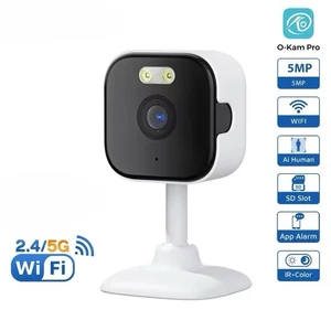 Mini telecamera IP wireless HD 5MP WiFi CCTV interno esterno telecamera di sicurezza domestica Regno Unito - Foto 1 di 6