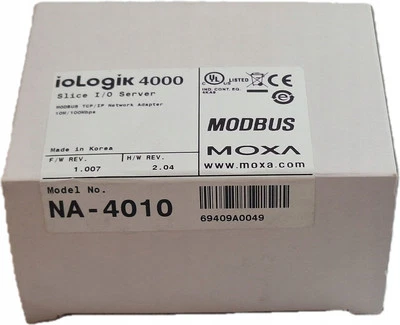 Moxa NA-4010 Ethernet Network Adapter – Modbus TCP, 10/100 Mbps​ - Image 1 of 4