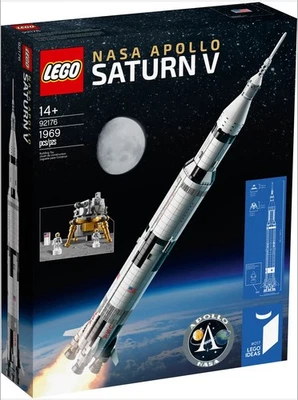 LEGO Ideas 21309 NASA Apollo Saturn V Brand New Retired set in shipping box - Image 1 of 2