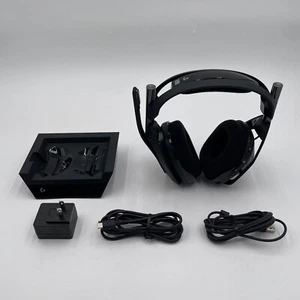 Logitech G Astro A50 Omni-Platform Wireless Gaming Headset Black - Picture 1 of 7