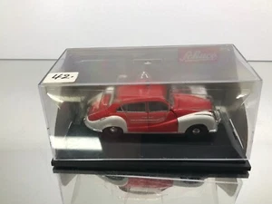 SCHUCO 81039 BMW 501 FEUERWEHR DAS ORIGINAL -RED 1:43- GOOD IN SHOWCASE - Imagen 1 de 6