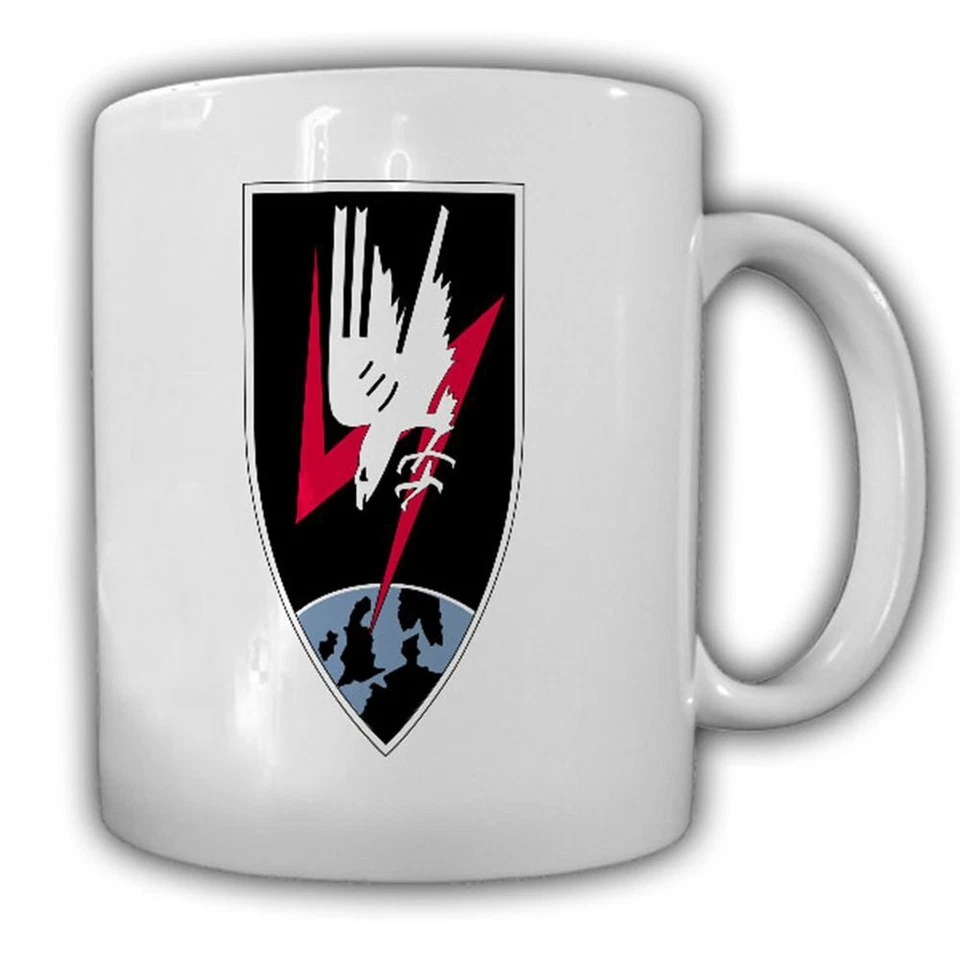 ALFASHIRT NJG 1 escuadrón de caza nocturna Luftwaffe Segunda Guerra Mundial escudo insignia - taza #13250