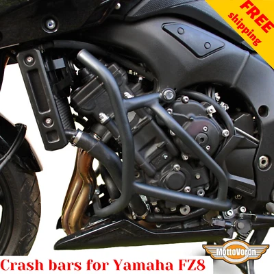 适用于雅马哈 FZ8 发动机护罩 FZ 8 Fazer 碰撞杆 FZ8N FZ8S,免费送货 — 第 1/4 张图片