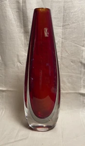 Formia Vetri di Murano gestapelte Vase mit 3 Ebenen signiert 16,5" hoch schwere Aufkleber 5550 - Bild 1 von 21