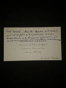 Georges Leredu - Homme Politique - Imagen 1 de 1