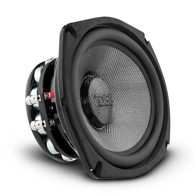 DS18 PRO-CF69.4NR 6.9" Mid-Bass Speaker Water Resistant Carbon Fiber Cone 600 W - Image 1 of 4