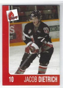 2004-05 Moose Jaw Warriors (WHL) Jacob Dietrich