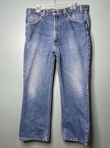 Vintage Levis 517 Mens 38x30 Orange Tab Jeans Distressed USA (measure 36X28) - Picture 1 of 5