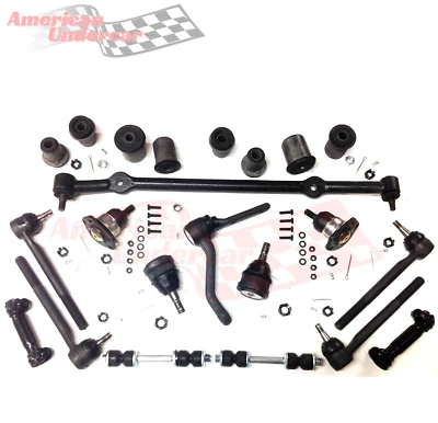 HD Center Link Ball Joint Tie Rod Bushing Kit Chevrolet Caprice Impala SS 77-96 - Image 1 of 4