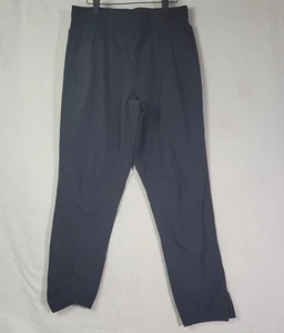 Kirkland Active Pants Men's Size Large Black JoggerSweatpants Pockets Zip Ankle - Picture 1 of 10